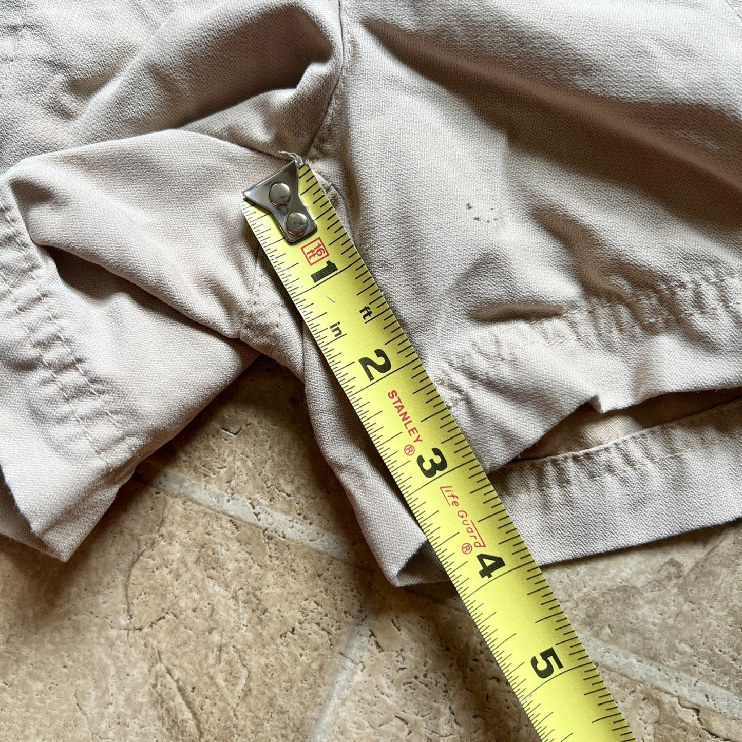 Vtg Y2K American Eagle Mini Cargo Shorts 2 Tan Low Rise Baddie Grunge Gorpcore