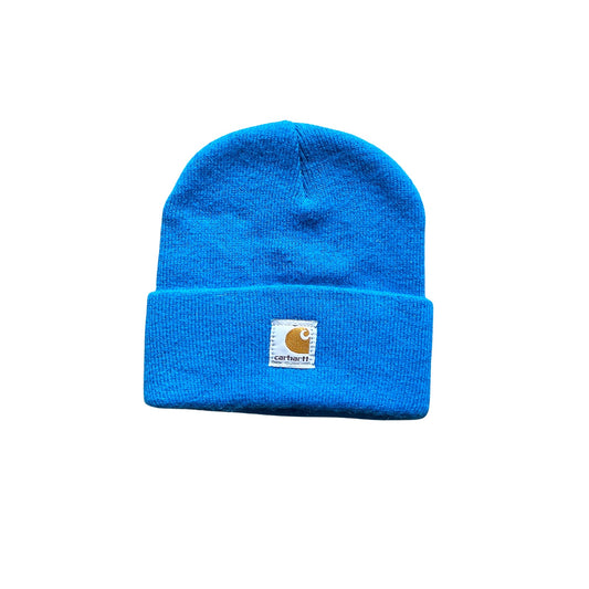 Carhartt Cuffed Knit Beanie Watch Hat Marine Blue Gorpcore Outdoor
