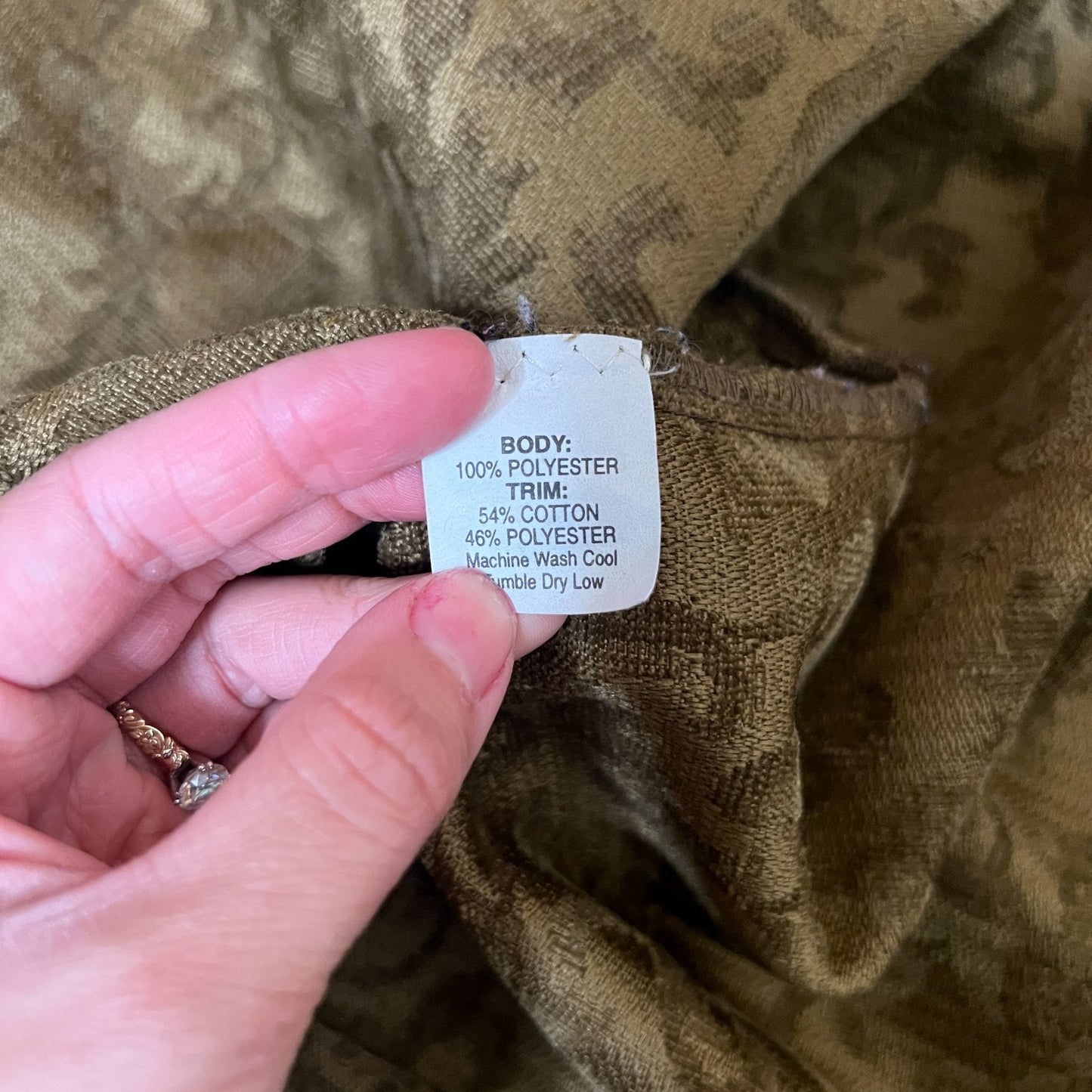 Odile Anthropologie Womens Tapestry Jacquard Jacket Size S Khaki Green Gold Vintage Inspired Artsy Eclectic Avant Garde