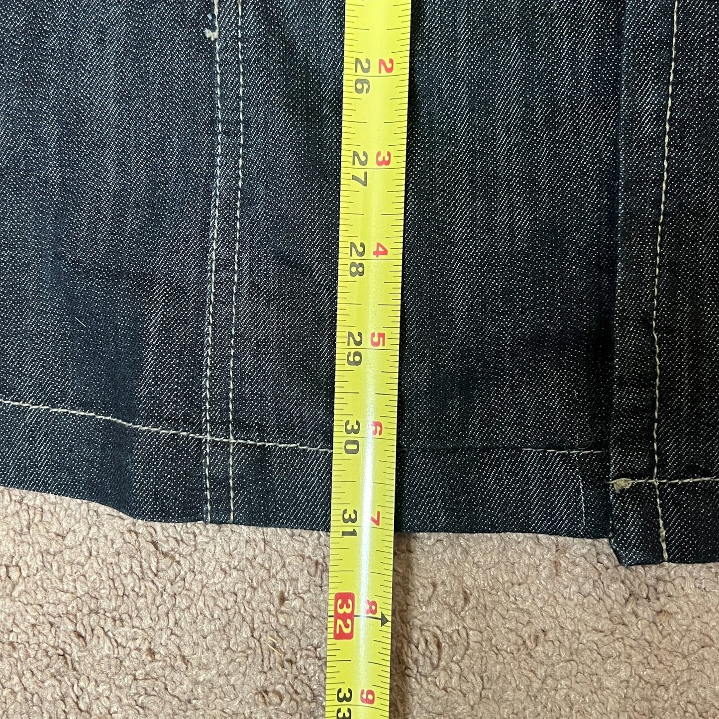 Vintage Y2K Baccini Womens Denim Jacket Dark Wash Ruffle Collar Structured Baddie Grunge Classic Timeless