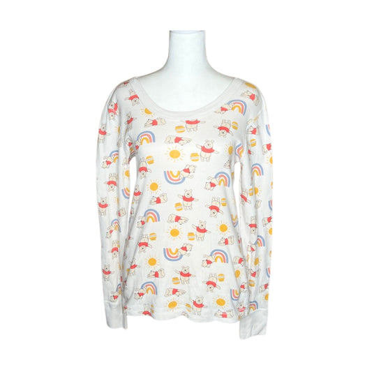 Hanna Andersson x Disney Winnie The Pooh Pajama Shirt S Organic Cotton Retro Fun