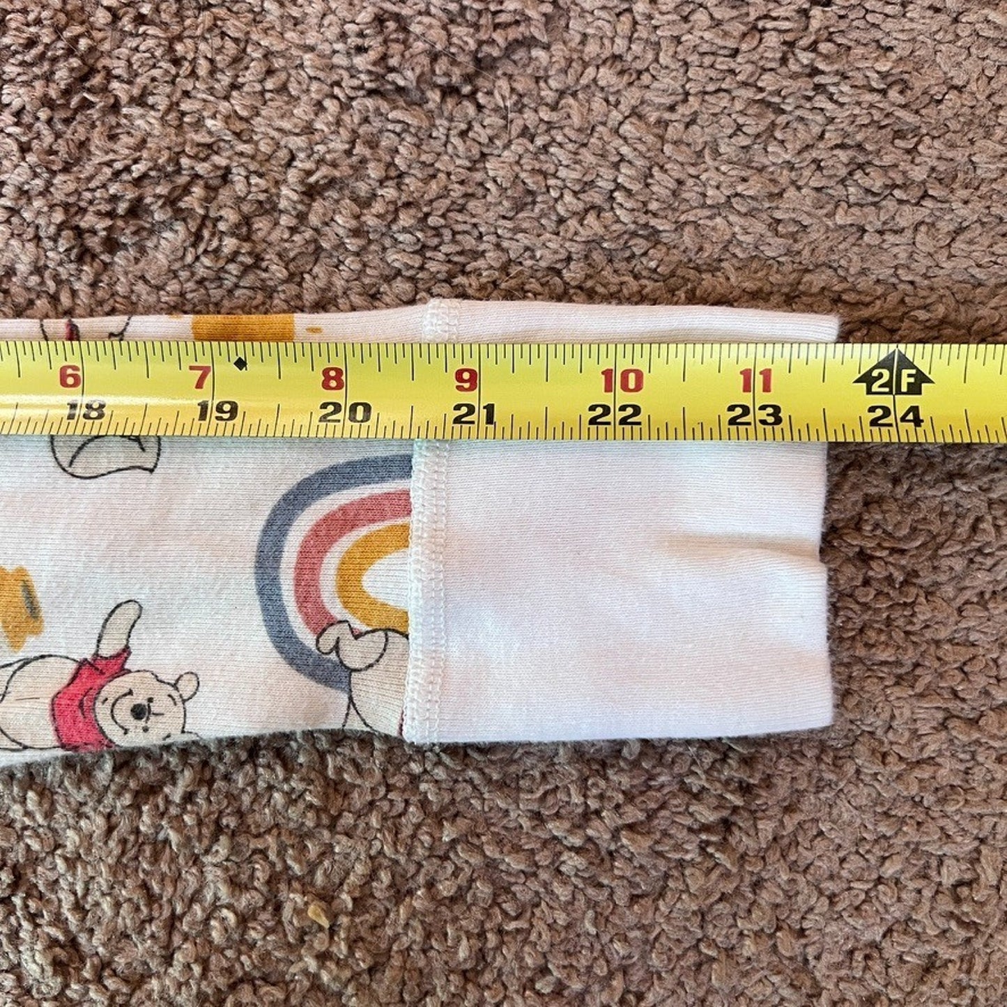 Hanna Andersson x Disney Winnie The Pooh Pajama Shirt S Organic Cotton Retro Fun