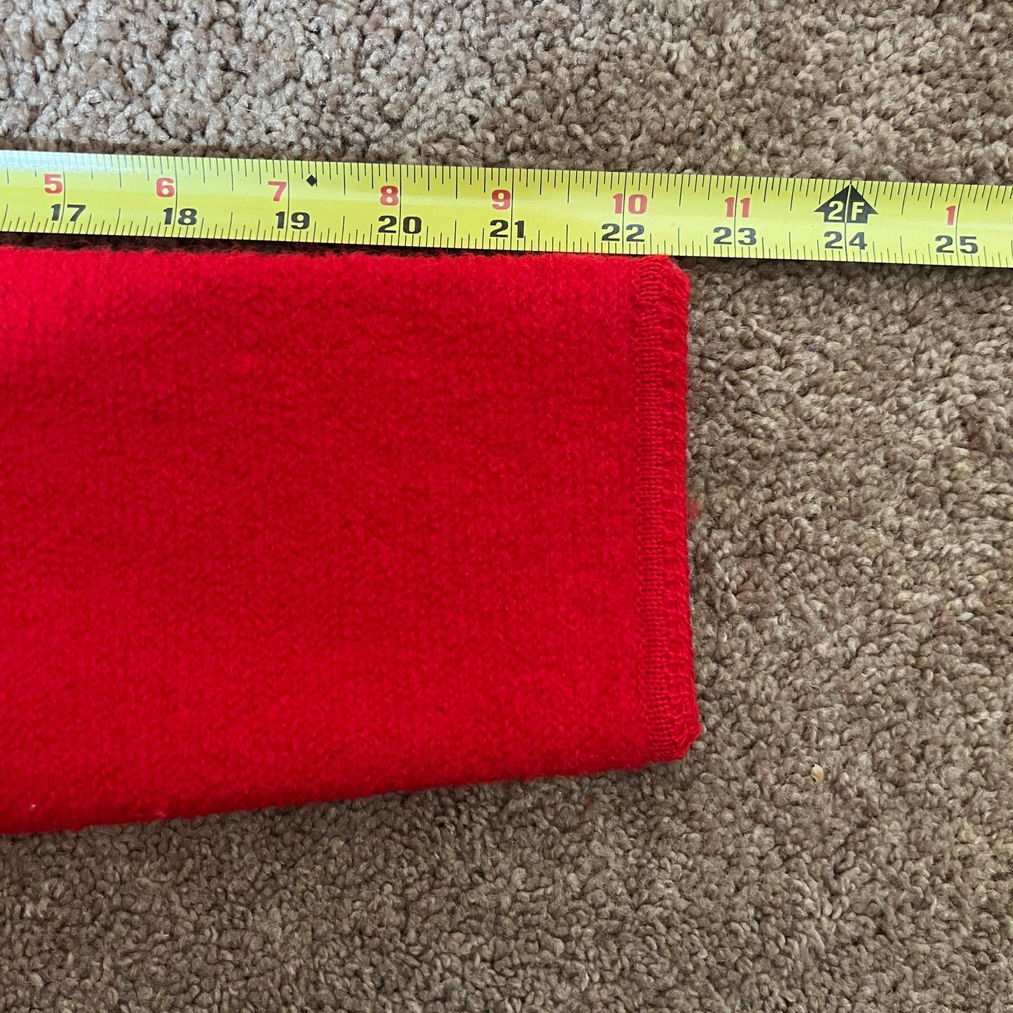 Vintage 80s Tally-Ho 100% Wool Cardigan Size 10 Cherry Red Classic Holiday Christmas Old Money