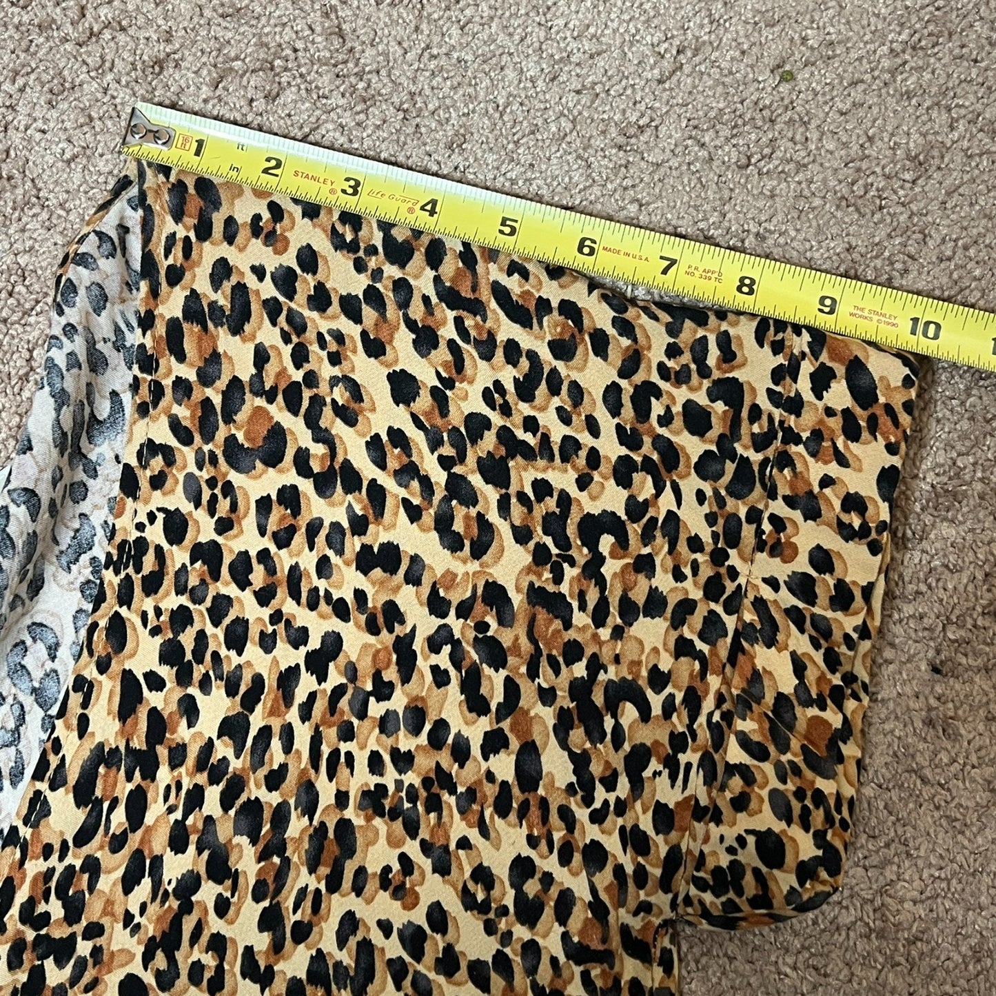 Aura Womens Leopard Print Babydoll Dress Knee Length Y2K Baddie Punk Feminine