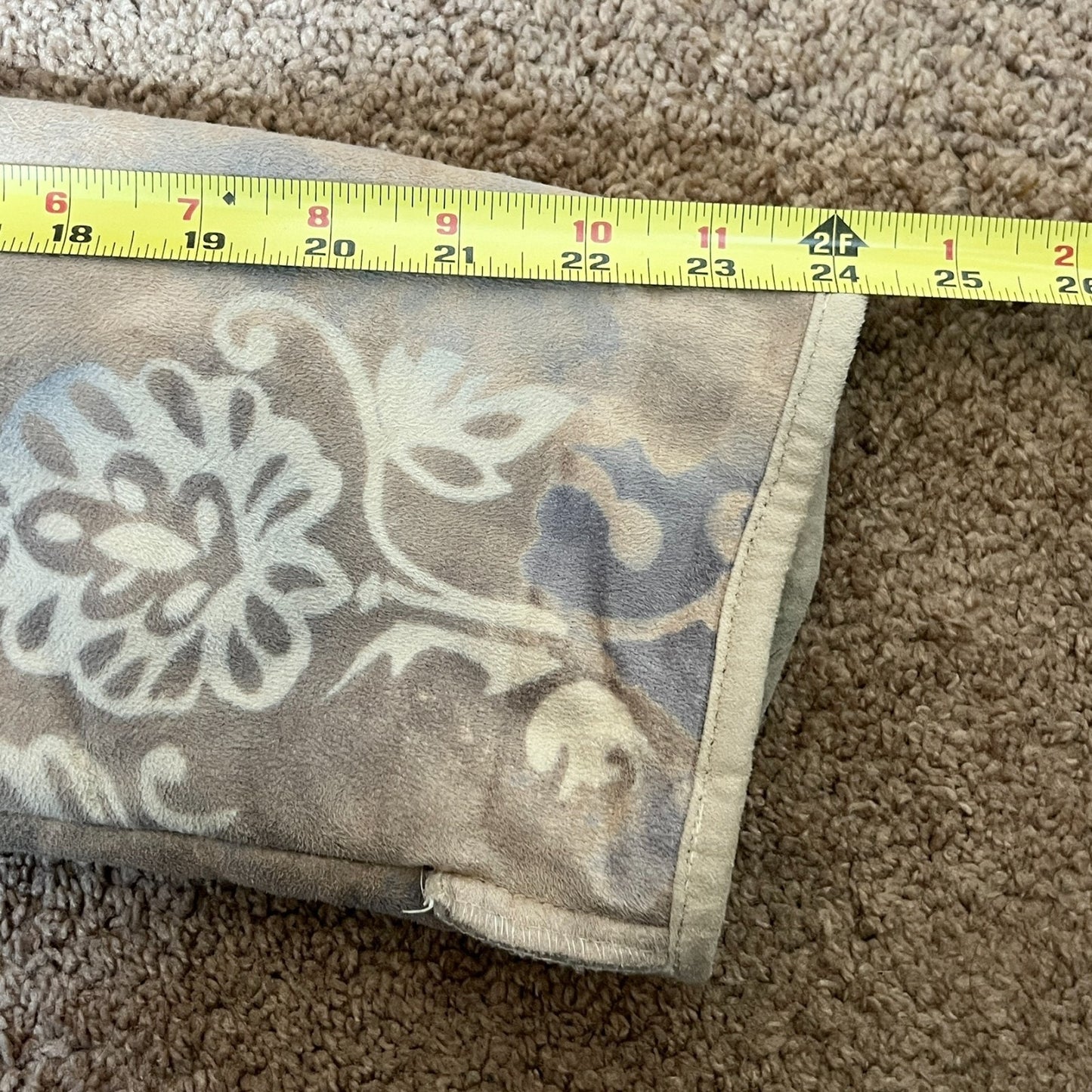 Vintage Y2K Turtle Fur Womens Faux Suede Jacket Size S Cream Sherpa Lined Abstract Artsy Boho Hippie Scandi