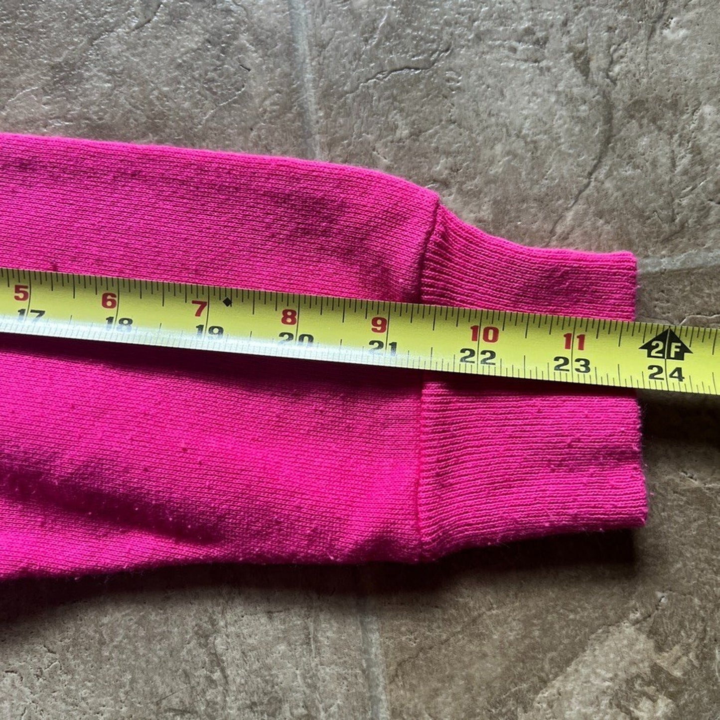 Vtg 90s Hanes Girls Big Sister Cat Sweatshirt M Pink Puffy Paint Cute Nostalgic