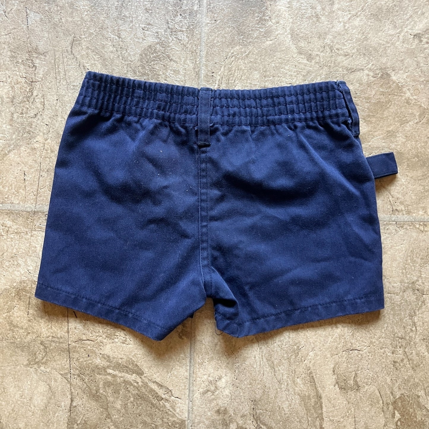 Vtg 70s Sears Toddler Shorts Set of 2 3T Key Chain Holder Preppy Utility Outdoor