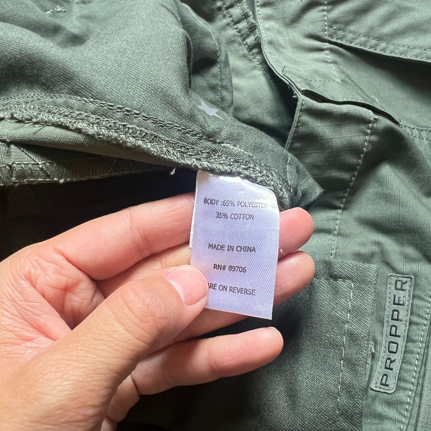 Propper Womens Rev Tac Pants Size 20 Military Green CargoTactical Ripstop Workwear