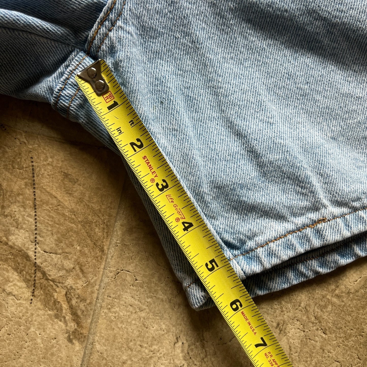 Vtg 90s Gitano Denim Shorts 10 High Waisted Light Wash Festival Indie Classic