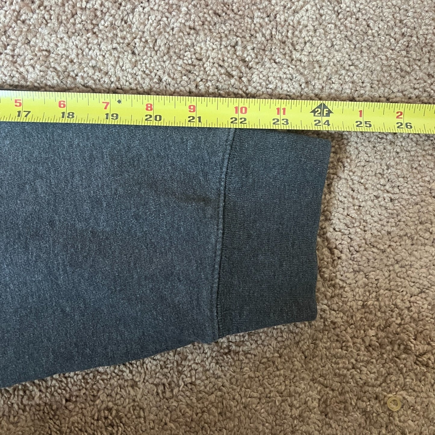 Vintage Y2K Aeropostale Mens Jacket Size XL Charcoal Gray Full Zip Hooded Skater Grunge