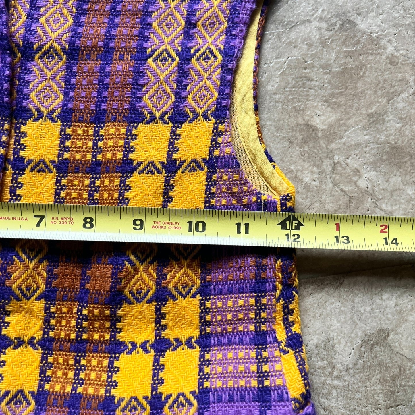 Vtg 60s Girls Tartan Plaid Jumper Dress Mod Twiggy Preppy Academia Schoolgirl