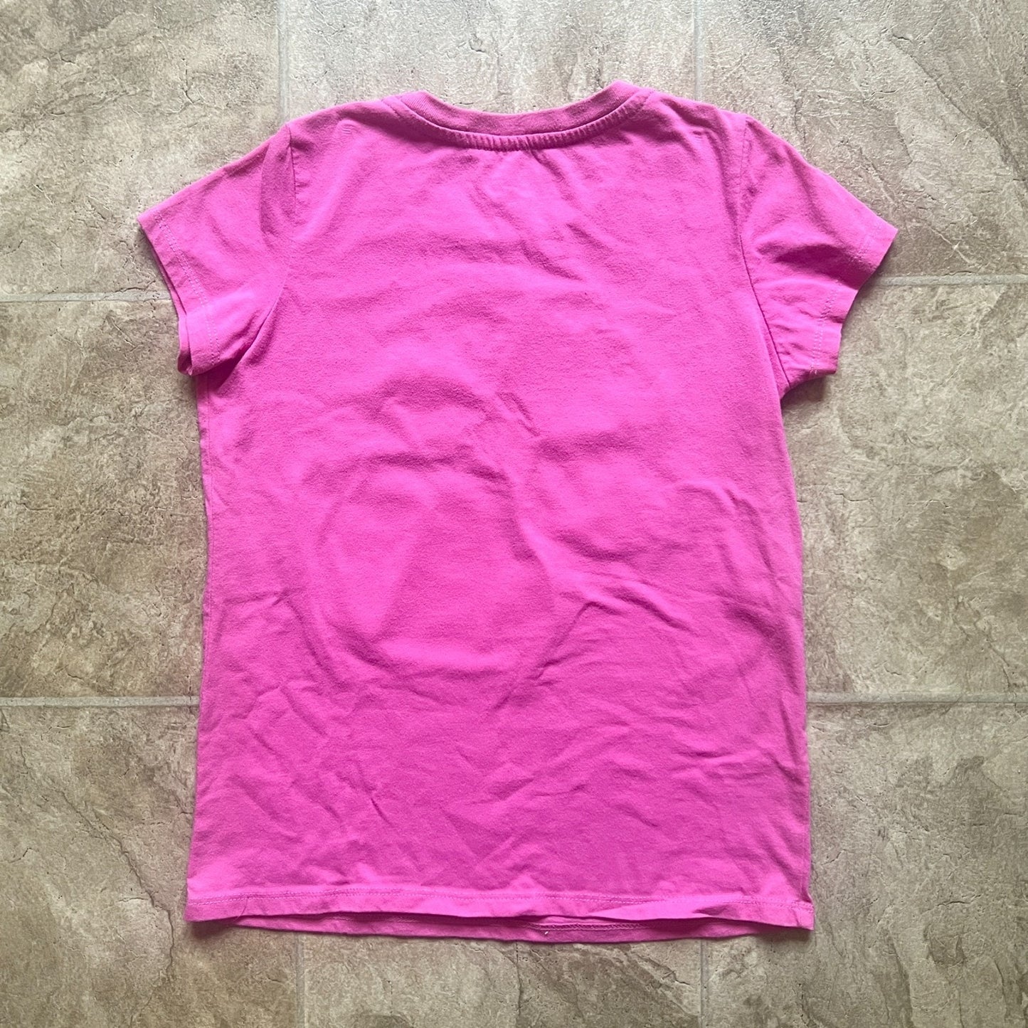 Care Bear Girls Graphic T-Shirt L (10/12) Rainbow Y2K Cartoon Nostalgic Retro