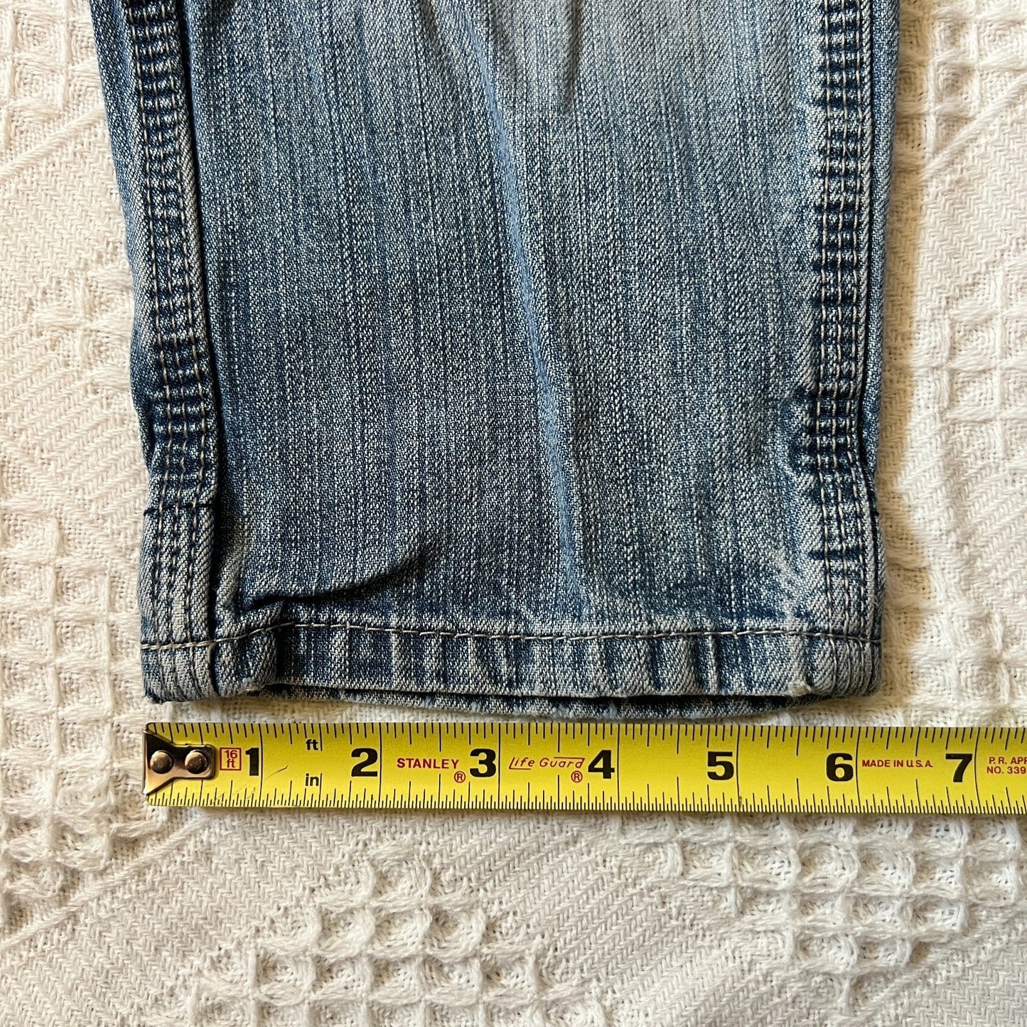 Vtg 90s OshKosh Toddler Cargo Carpenter Jeans 3T Baggy Skater Grunge Urban Punk