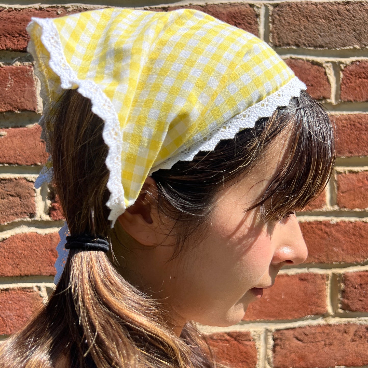 Handmade Upcycled Bandana - Farm Animals