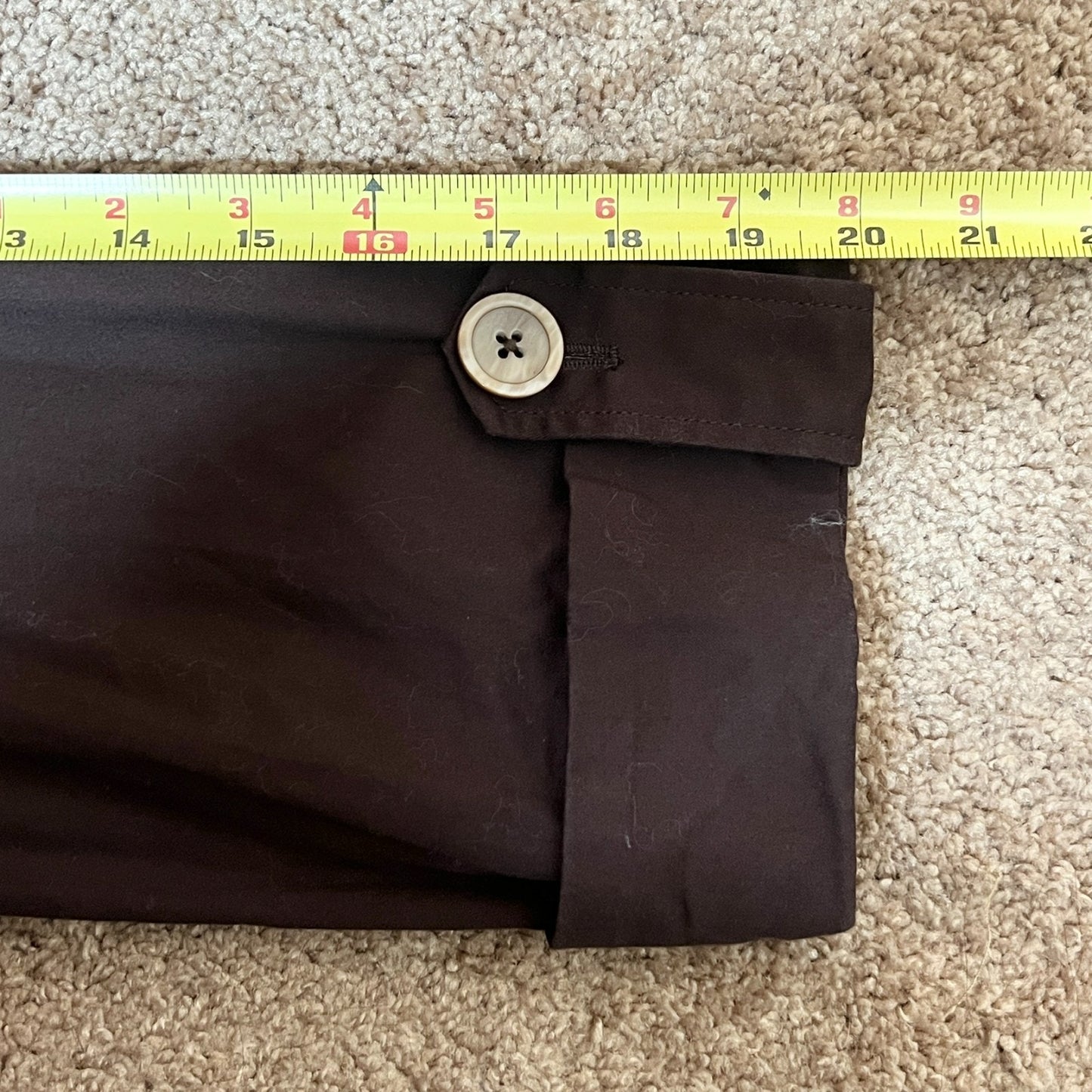 Larry Levine Womens Jacket Size XL Chocolate Brown Utility Grunge Baddie Lorelai Gilmore