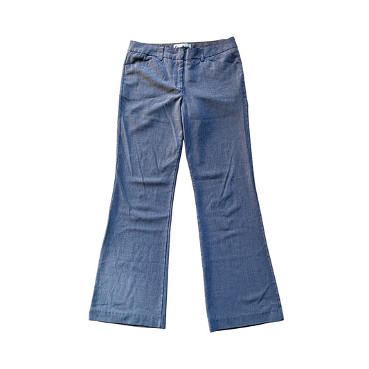 Vintage Y2K Star City Dress Pants Gray Office Siren Work Career Formal Classic