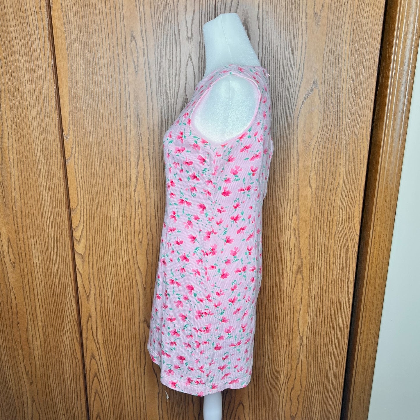 Vtg 90s Victoria Holley Floral Dress 6P Feminine Soft Girl Coquette Whimsical