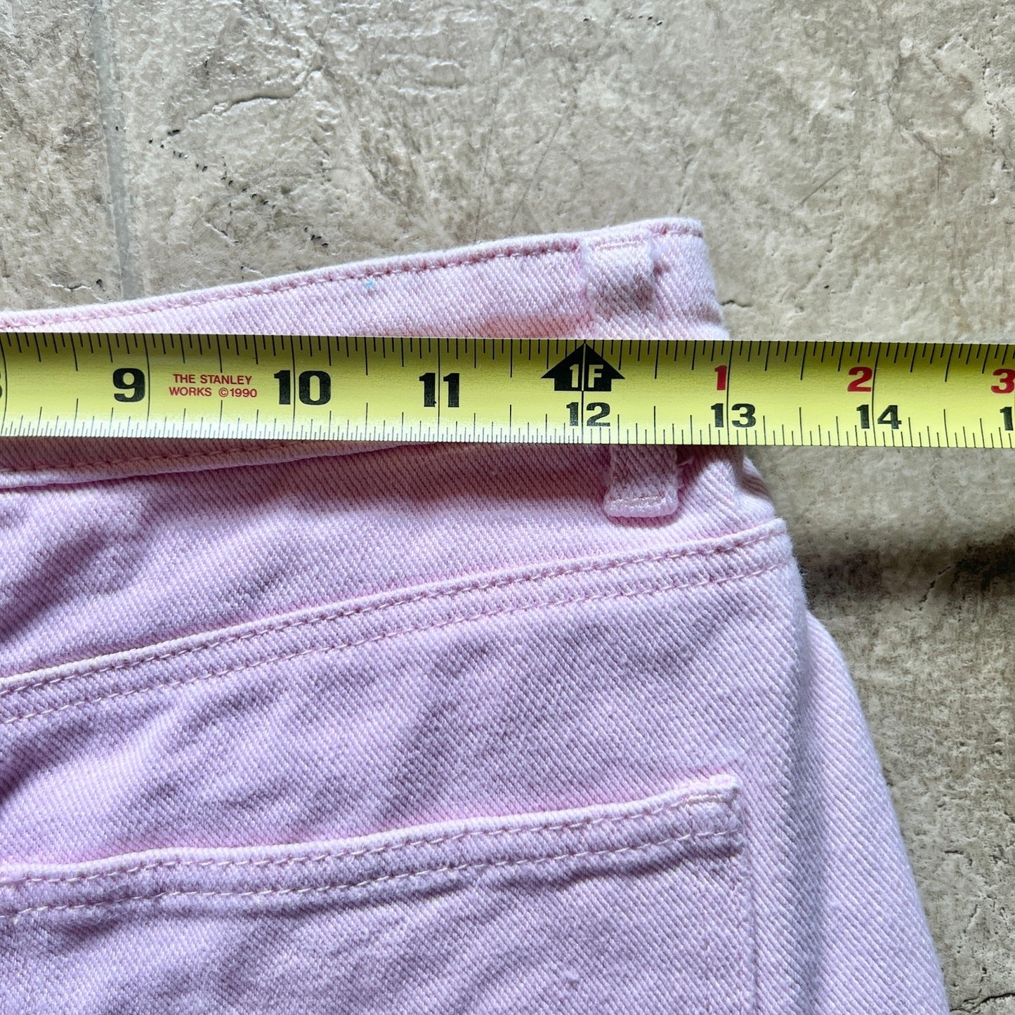 Edikted Bubblegum Pink Denim Jeans XS Wide Leg High Rise Y2K Coquette Soft Girl