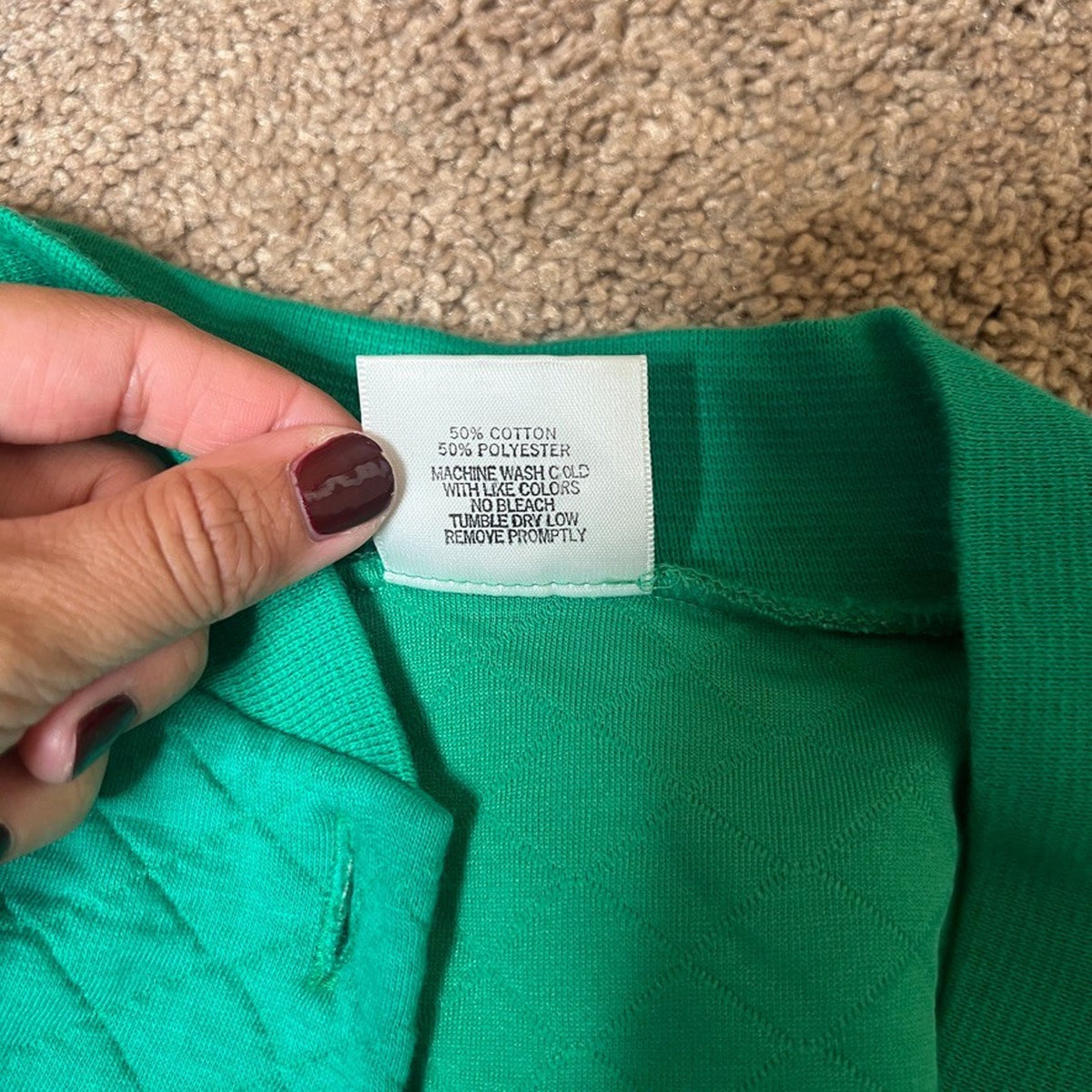 Vtg 80s Diamond Lattice Quilted Cardigan M Green Whimsical Grannycore Eclectic