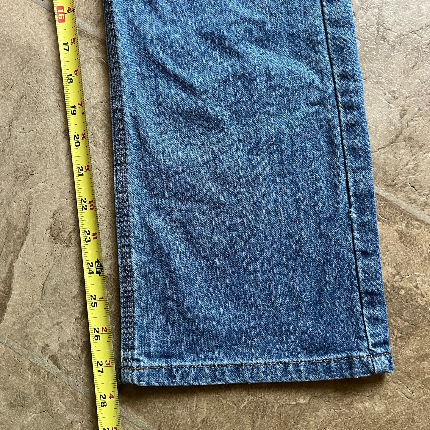 Carhartt Traditional Fit Jeans 8 x 28 Medium Wash Straight Leg Classic Workwear