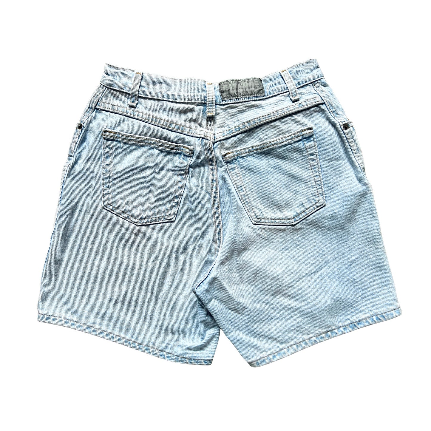 Vtg 90s Gitano Denim Shorts 10 High Waisted Light Wash Festival Indie Classic