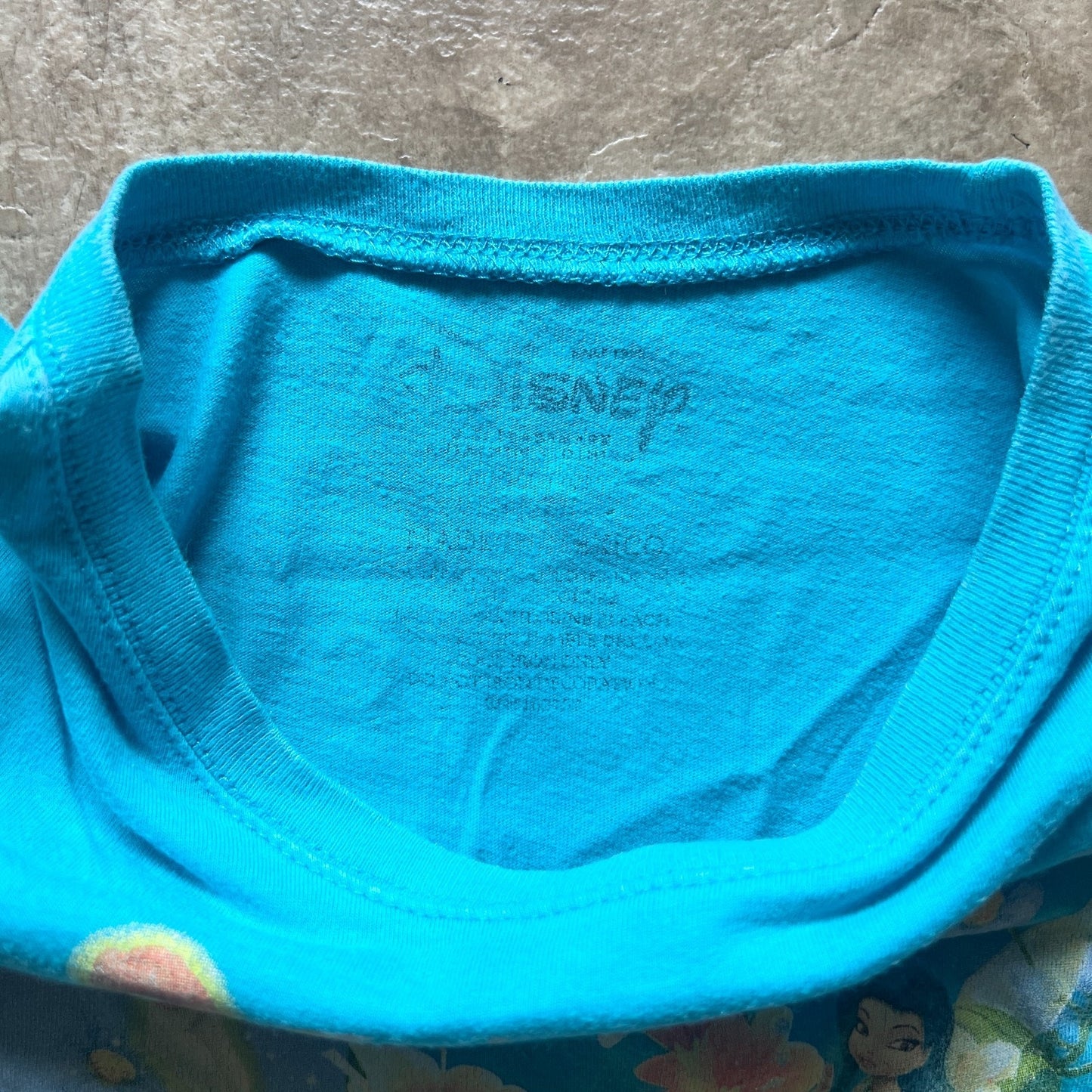 Vtg Y2K Disney Fairies Tinkerbell Girls T-Shirt M Pixie Hollow Fairy Whimsical