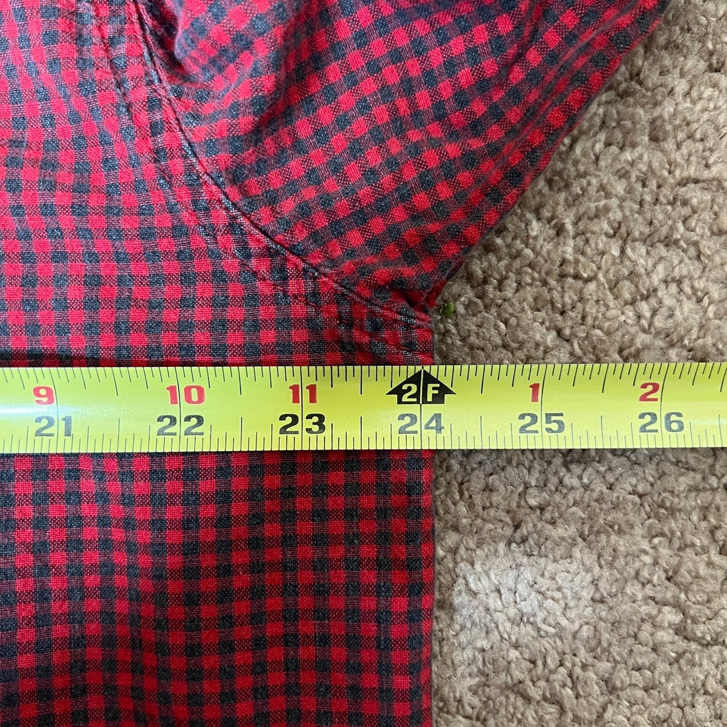 Vtg Nutcracker Christmas Shirt XL Plaid Embroidered Velvet Collar Holiday Retro