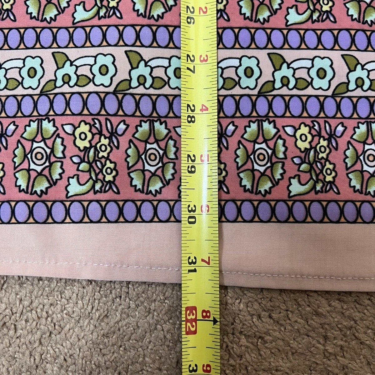 Vtg 90s Diane Von Furstenberg Dress Multi-color Floral Artsy Boho Mod Maximalist