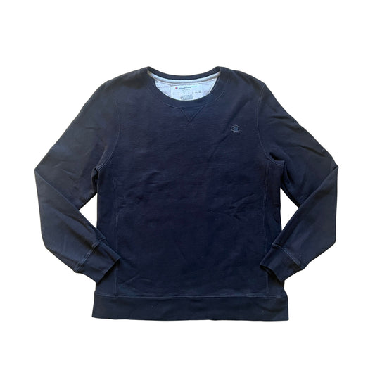 Vintage Champion Womens Pullover Sweatshirt Classic Grunge Skater Goth Minimalist Sporty