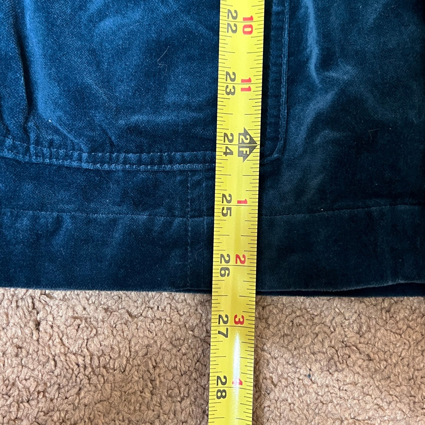 Vintage Y2K Appleseed's Velvet Jacket Size 16 Blue Jewel Tone Whimsigoth Eclectic Holiday