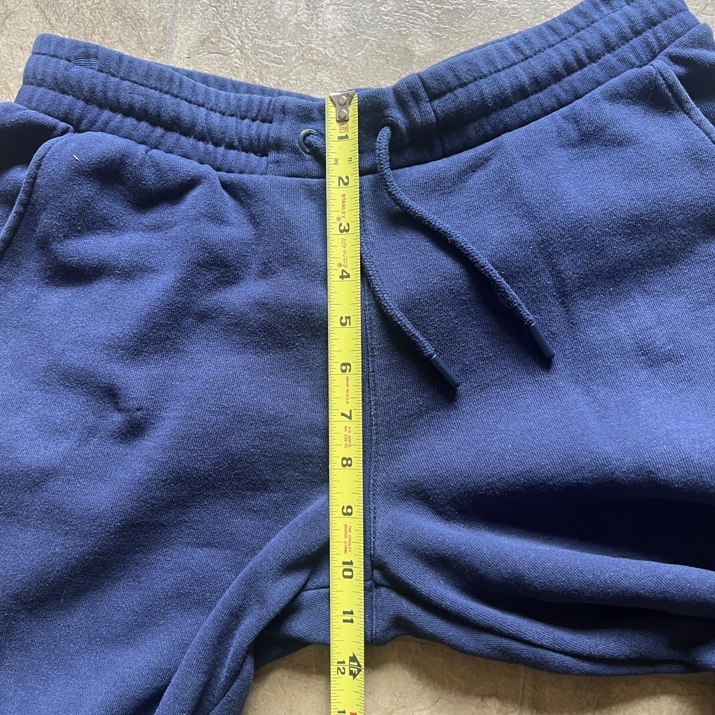 Vtg Y2K Fila Jogger Sweatpants M Navy Embroidered Logo Athleisure Sporty Skater