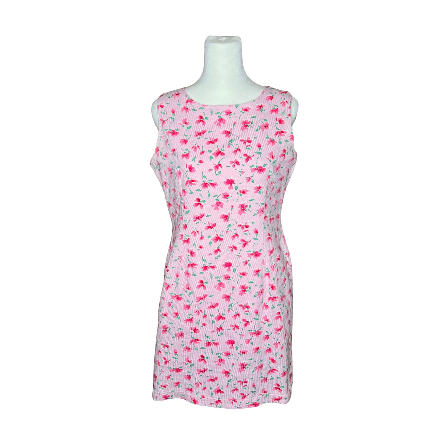 Vtg 90s Victoria Holley Floral Dress 6P Feminine Soft Girl Coquette Whimsical