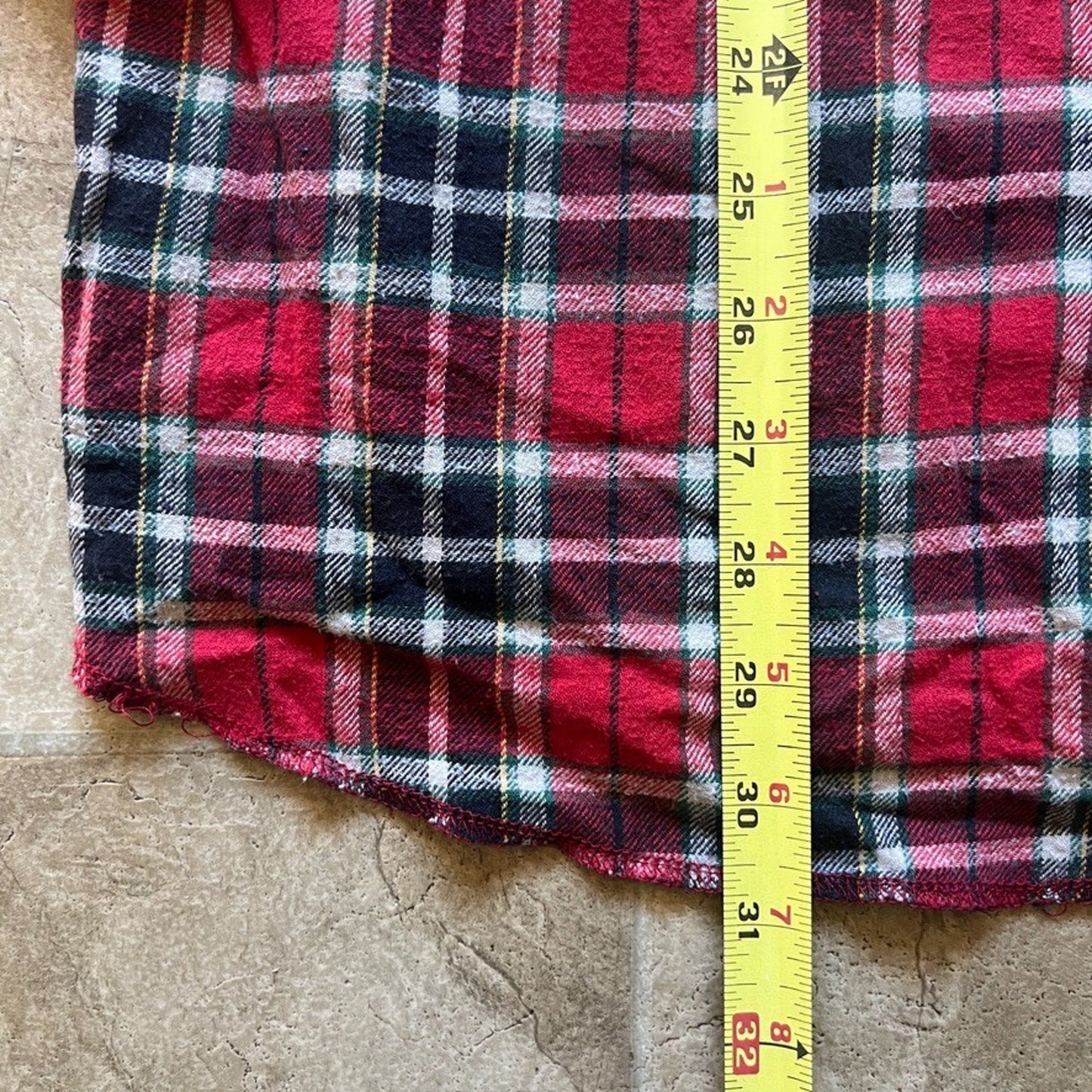 Vintage 90s Wrangler Mens Flannel Shirt Size L Red Plaid Pearl Snap Buttons Western Country