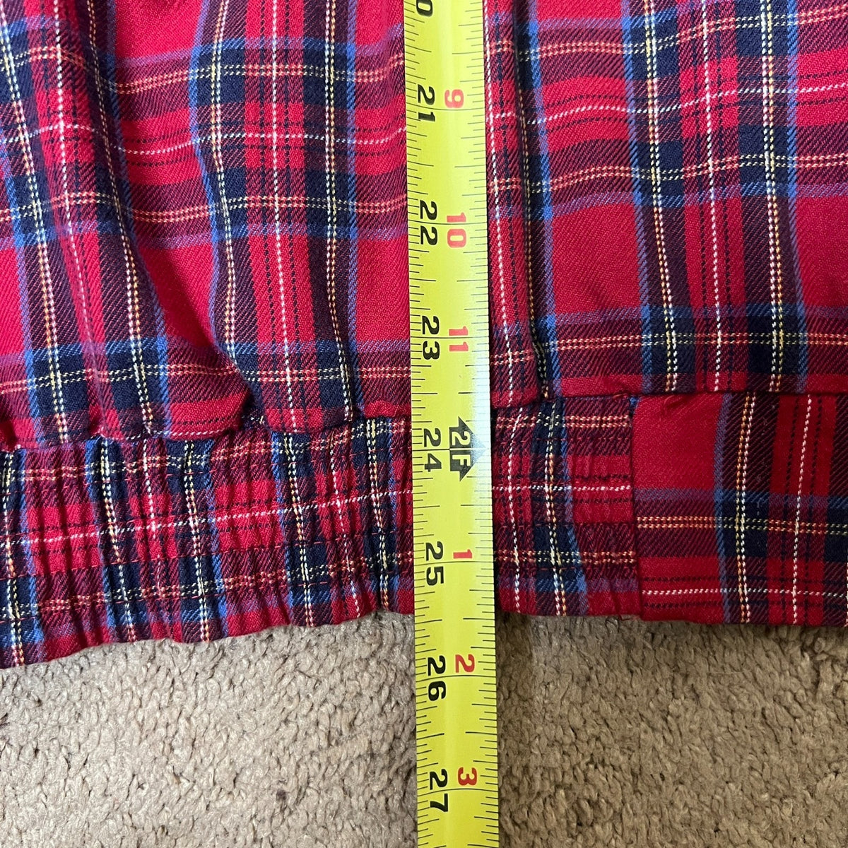 Vtg 90s Jantzen Tartan Plaid Harrington Jacket Classic Autumn Cabincore Academia