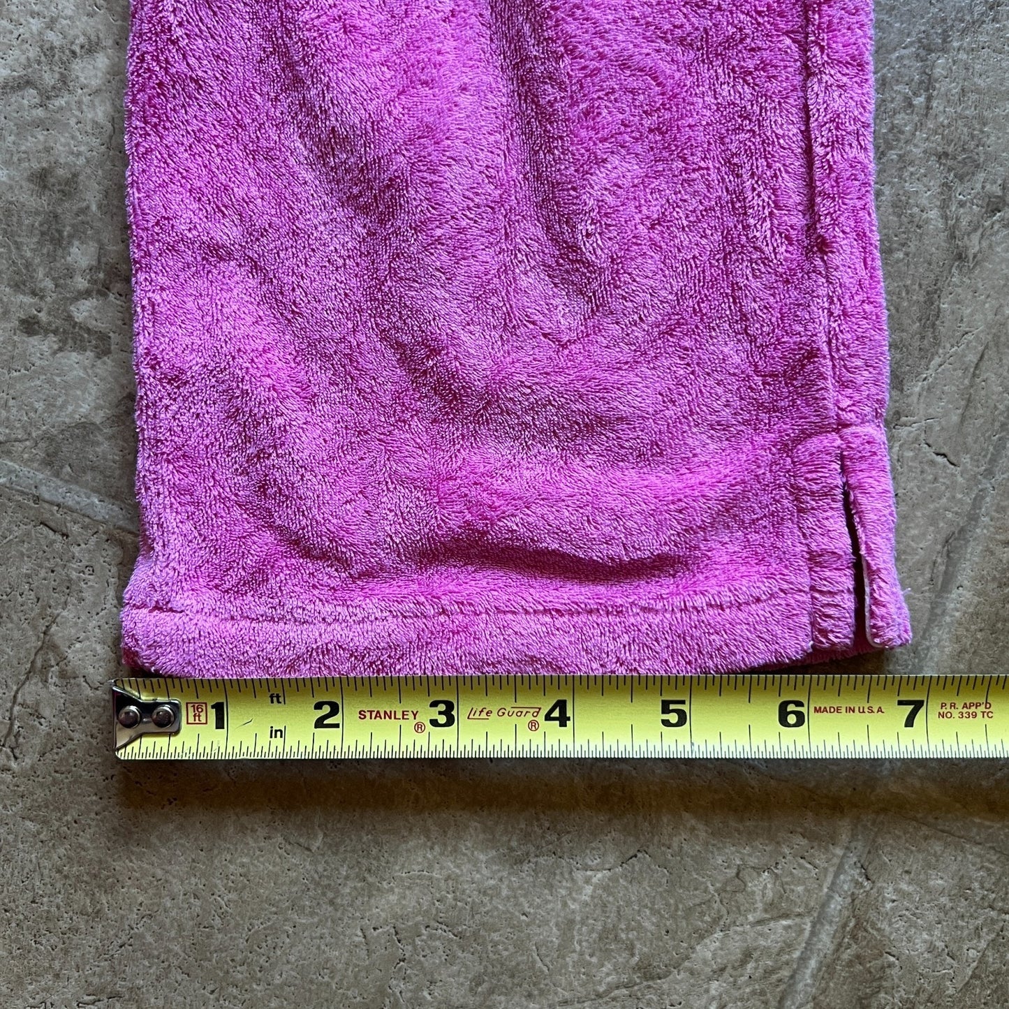 Ralph Lauren Girls Terrycloth Track Pants 5 Hot Pink Embroidered Pony Y2K Barbie