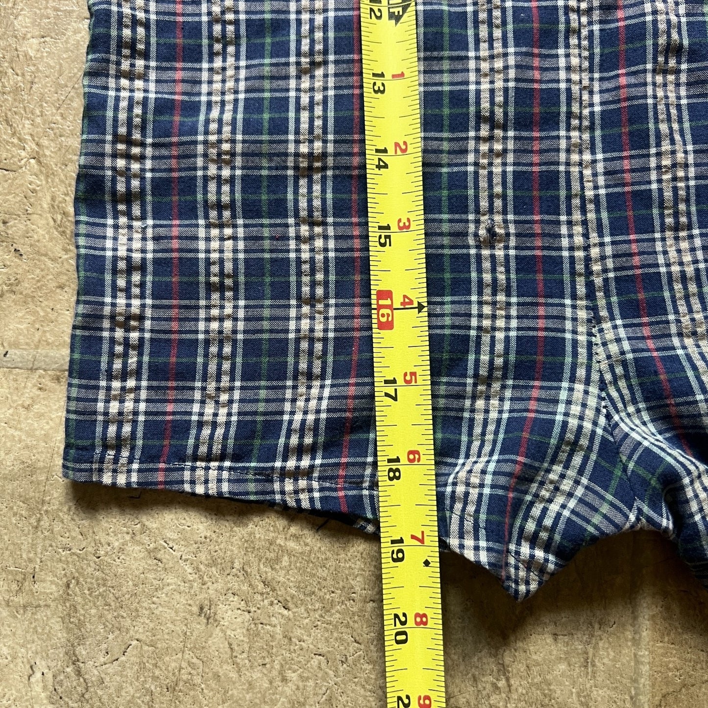Vtg Sesame Street Elmo Caming Fun Plaid Overalls 24 Months Embroidered Retro Fun