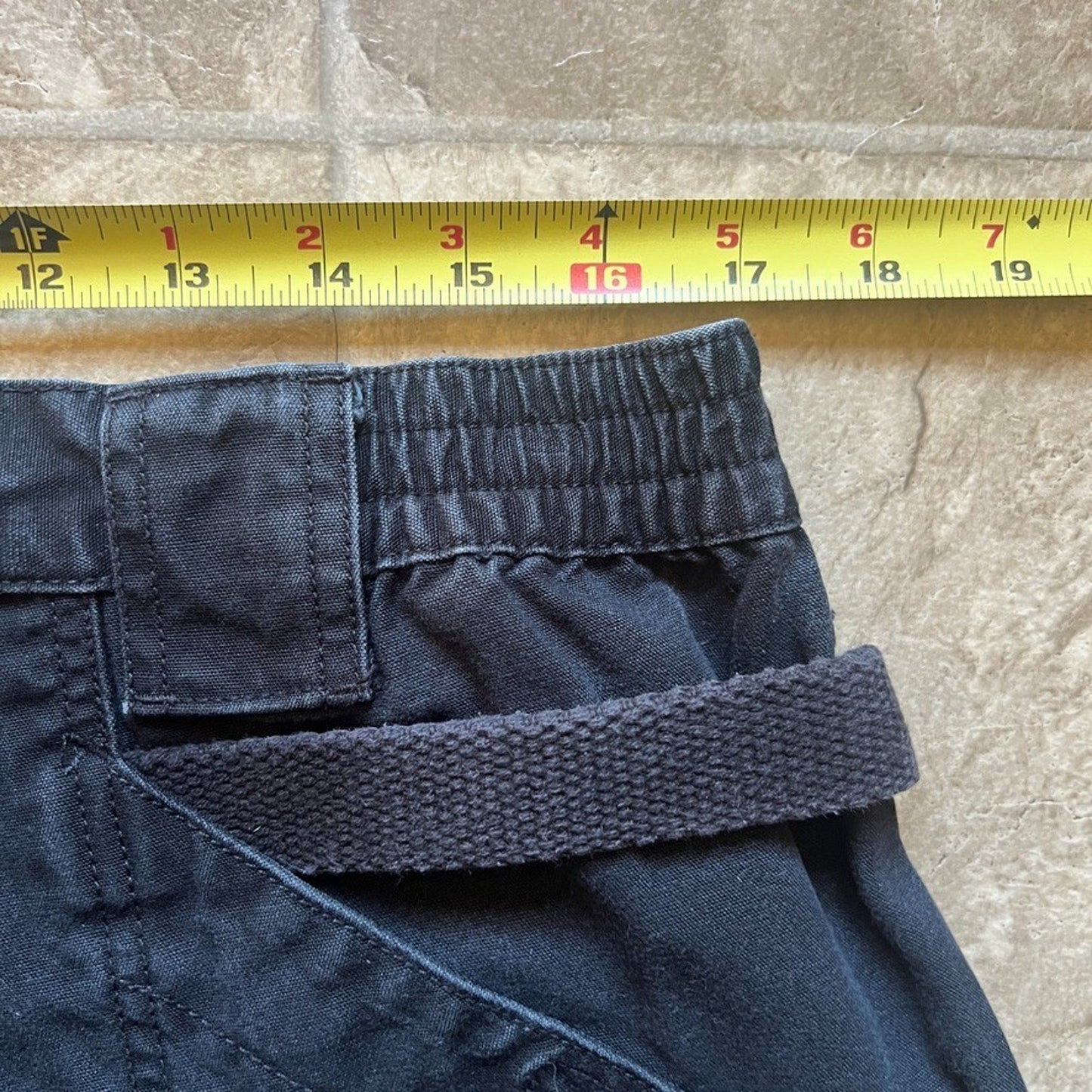 5.11 Tactical Mens Cargo Pants Size 36 x 32 Black Straight Leg Baggy Utility Workwear Grunge