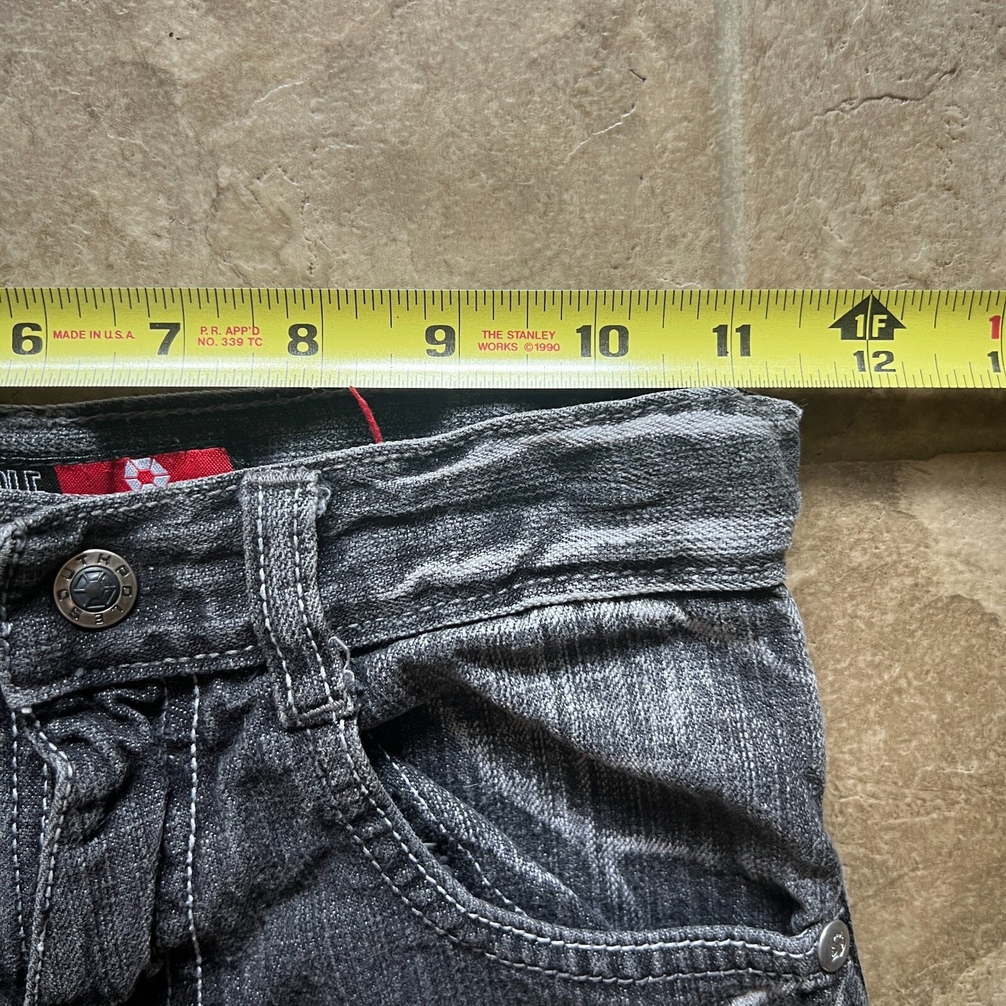 Vintage Y2K Southpole Boys Denim Shorts Jorts 5/6 Baggy