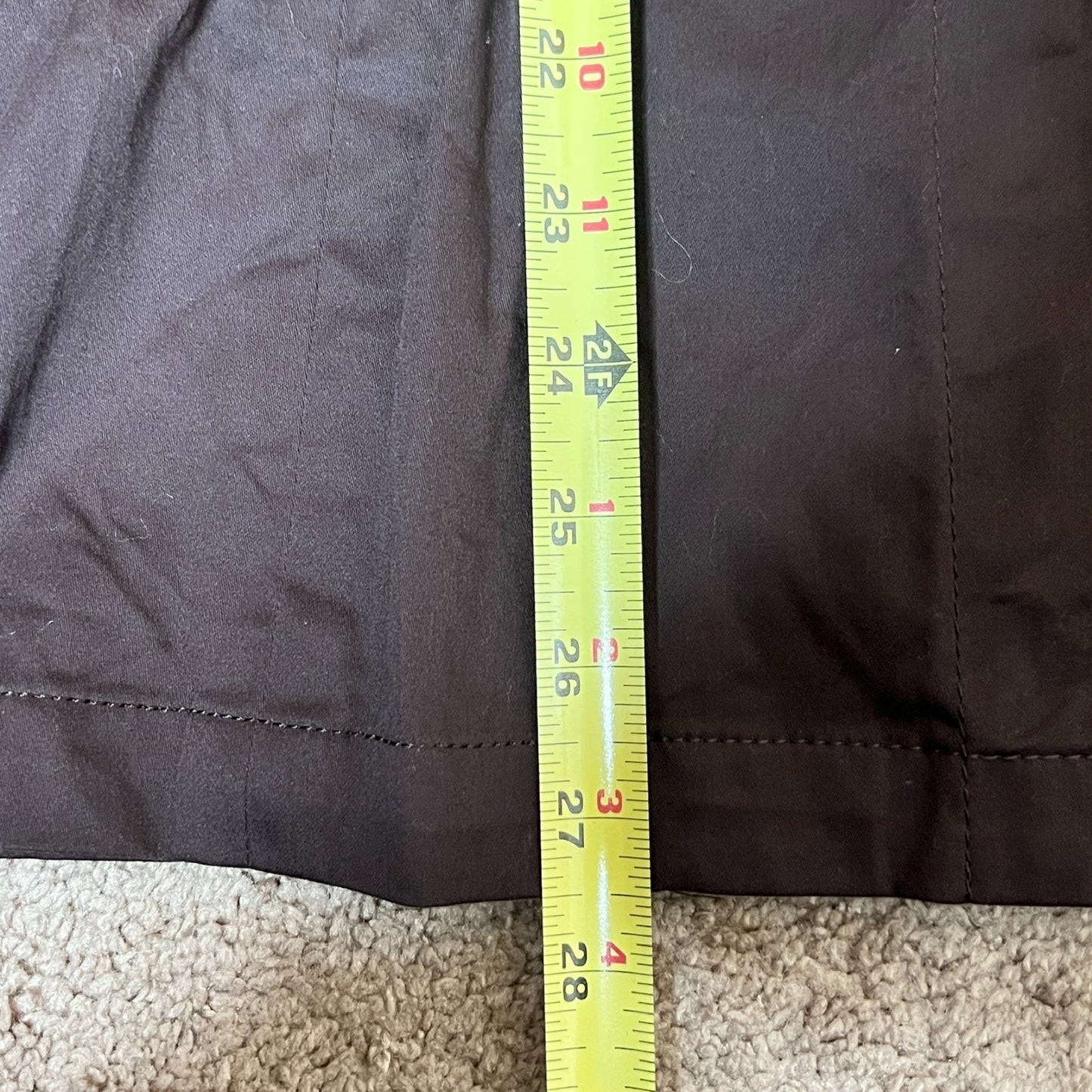 Larry Levine Womens Jacket Size XL Chocolate Brown Utility Grunge Baddie Lorelai Gilmore